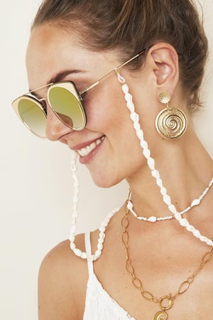 Sunglasses Cord Shells White Copper h5 Picture3